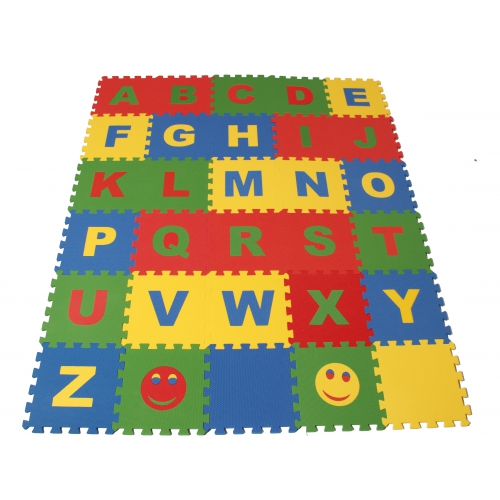 Игровой коврик-пазл Английский Алфавит