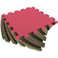 Универсальный коврик 25х25 красно-зеленый